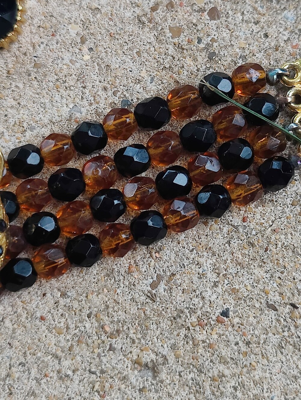 🐆 Vintage RJ Graziano Crystal Leopard Bracelet And Earring Set - Picture 8 of 13